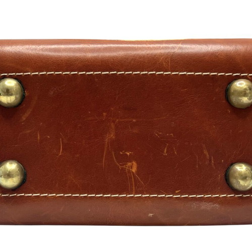 Dsquared2 leather handbag, brown