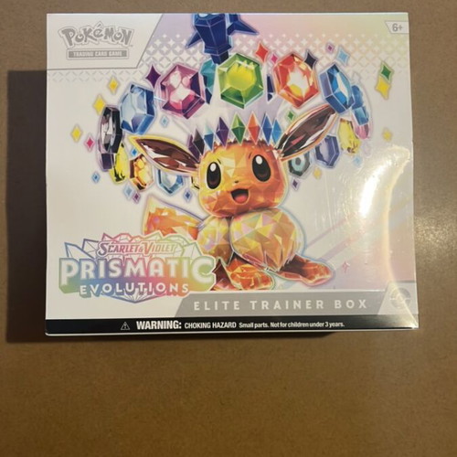 Pokemon Prismatic Elite Trainer Box mint condition