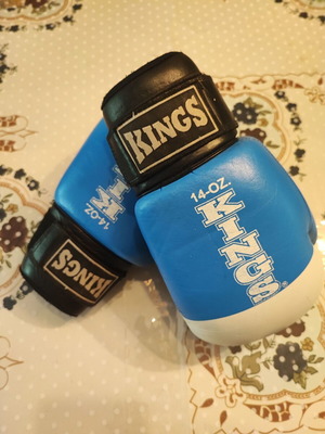 Γάντια πυγμαχίας Kings 14oz μεταχειρισμένα, δερμάτινα