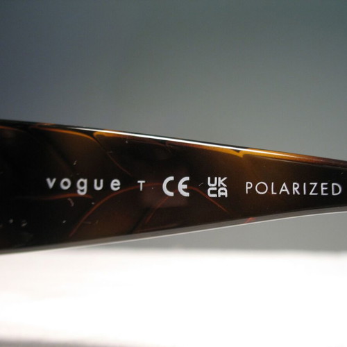 Vogue 5481-S Polarized women's sunglasses like new brown
