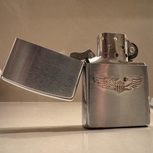 Zippo lighter collectible silver new