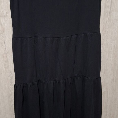 Maxi dress Urban Classics black cotton size XL new with tag