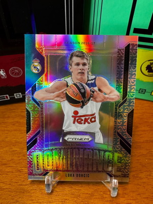 Κάρτα Panini Prizm EuroLeague Luka Doncic Dominance 25th Anniversary Real Madrid #11 σαν καινούργια