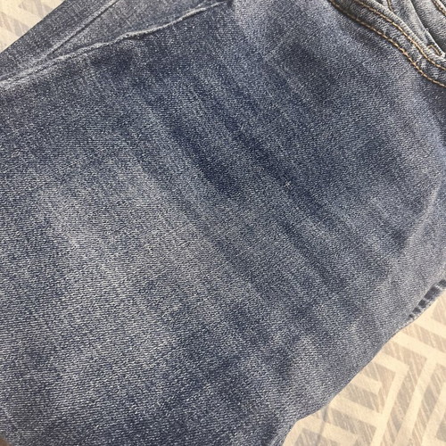 Stradivarius denim shorts used, size S 36 8, blue