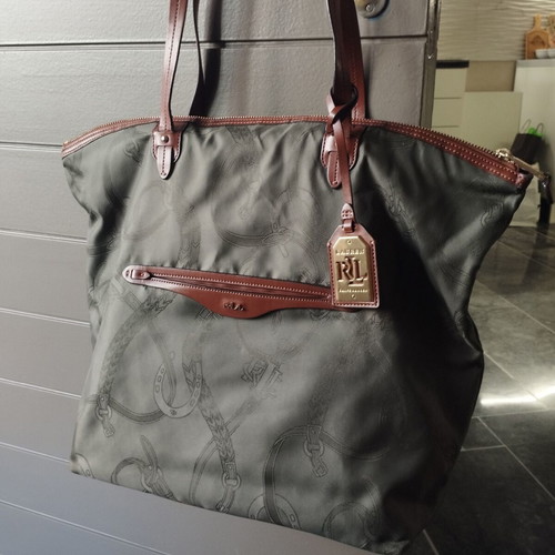 Authentic Ralph Lauren women's bag green new condition