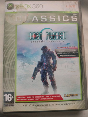 Lost Planet Extreme Condition Xbox 360 μεταχειρισμένο, γαλλικό