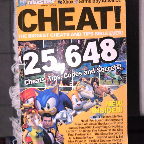Game Master Cheats Book used, Greek