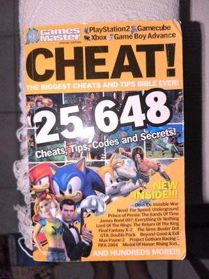 Game Master Cheats Book used, Greek