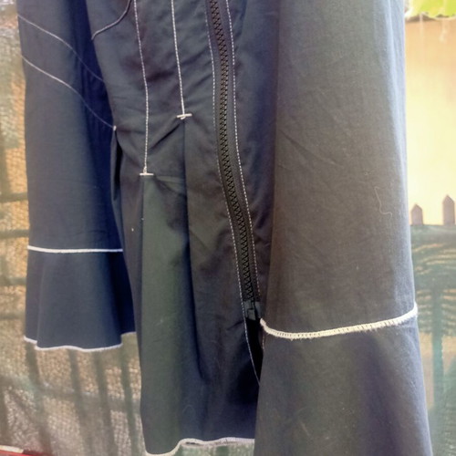Jensen black dress, 65% cotton, size 42