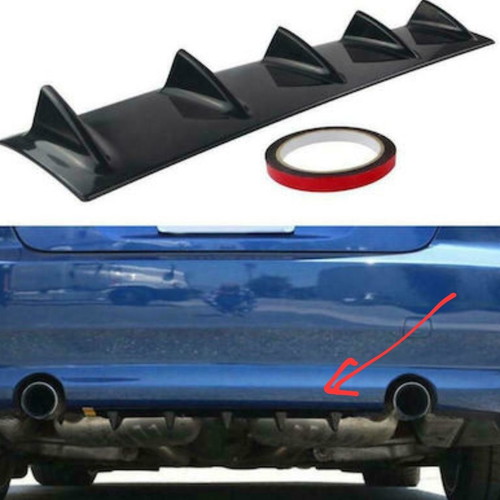 Shark bumper with 5 fins new