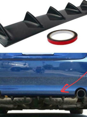 Shark bumper with 5 fins new