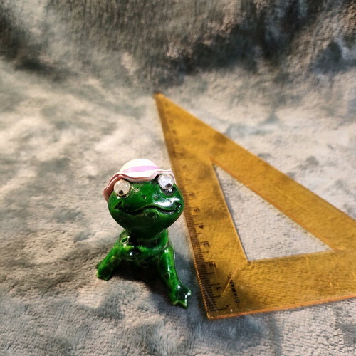Frog figure used