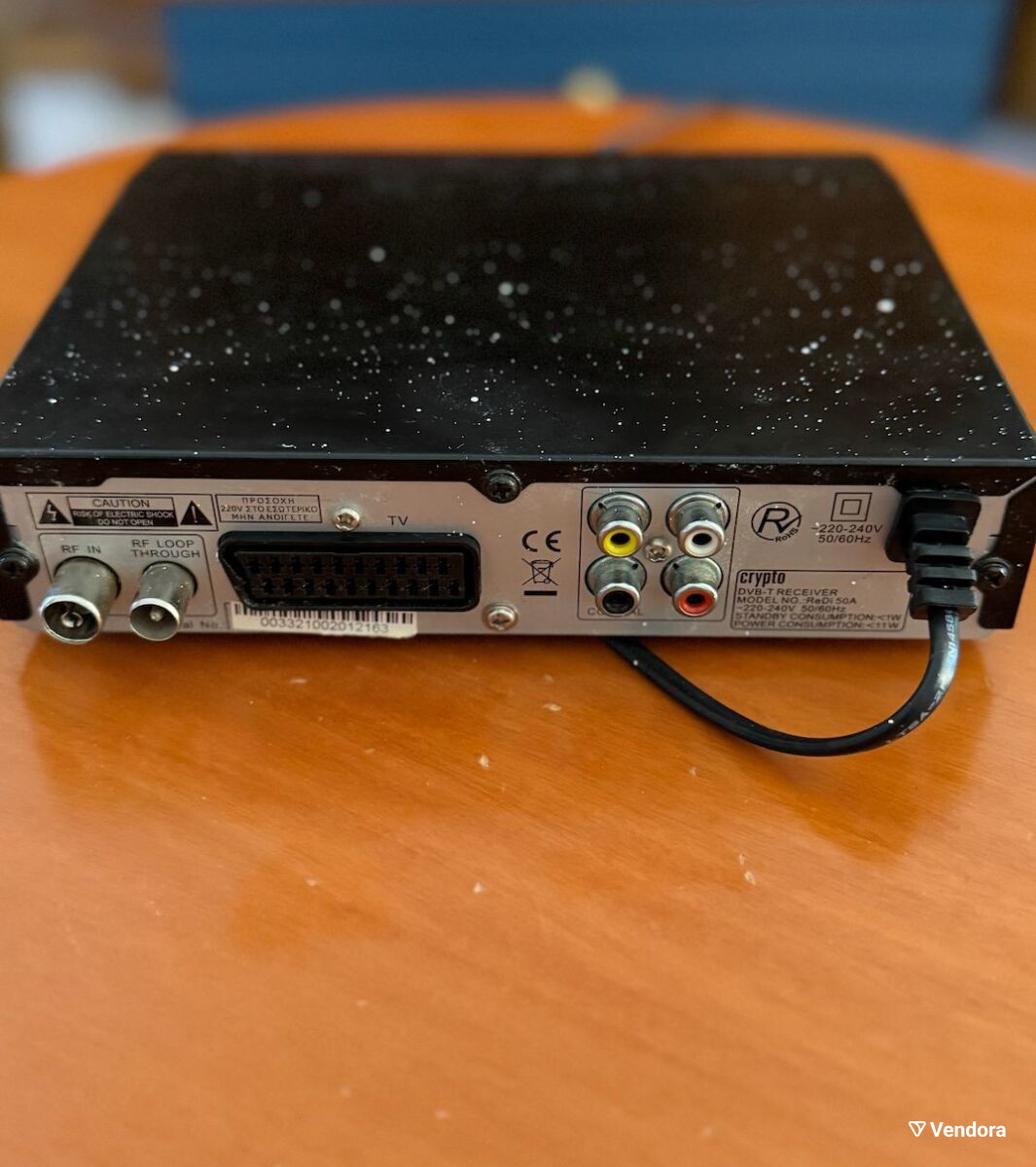 Crypto ReDi 50A DVB-T μεταχειρισμένος… - € 15,00 - Vendora.cy