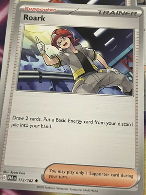 Roark Paradox Rift Pokemon TGC card new
