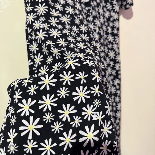 H&M dress with collar black, like new, size L
