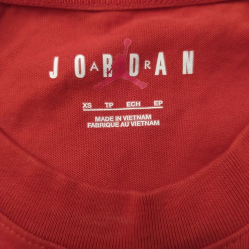 Jordan Nike women's shirt red like new, size XS