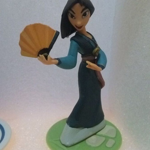 Disney princess figures set Jasmine Mulan Cinderella 9cm like new