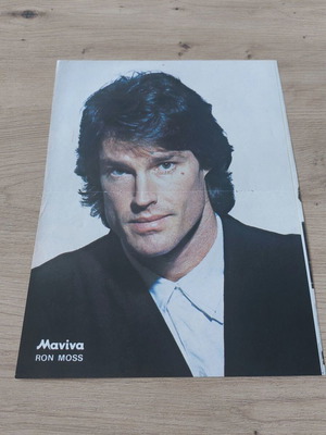 Ron Moss River Phoenix poster used from 90s Manina magazine