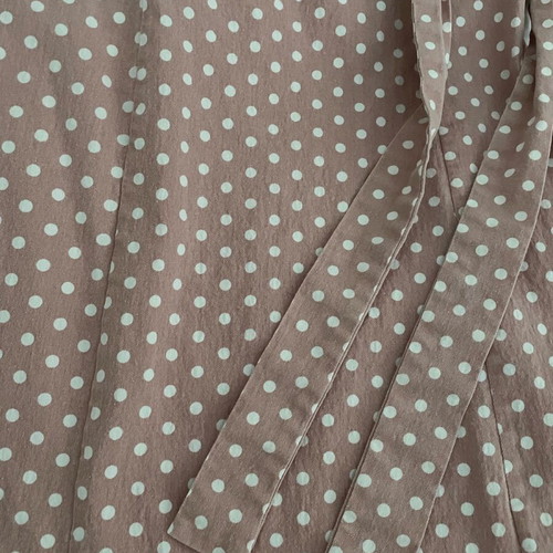Compañía Fantástica pink polka dot skirt like new, size S