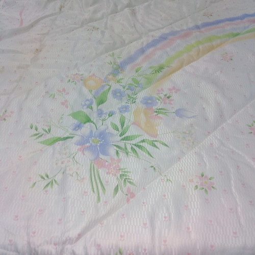 Double Spanish quilt polyester and viscose with inner lining