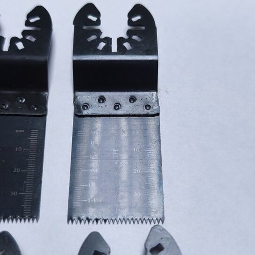 Oscillating tool cutting blades for wood, pack of 8