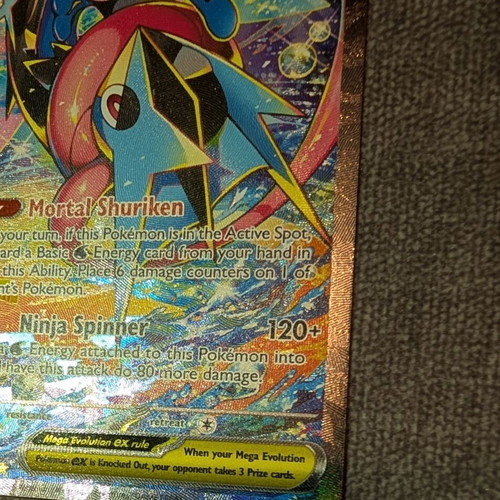 Pokémon Mega Greninja EX SIR special illustration new