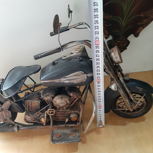 Metal Chopper Style Handmade Motorcycle 55cm used