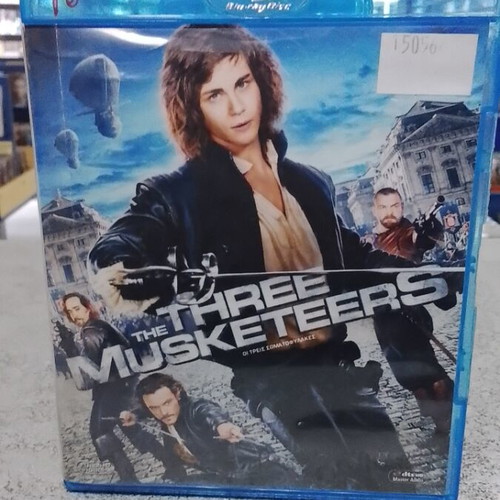 The Three Musketeers Blu-Ray with Greek subtitles