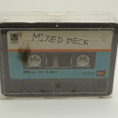 Τράπουλα Cassette Tape Deck Umbra μεταχειρισμένη με 54 φύλλα