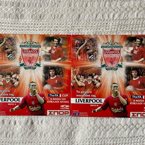 Liverpool pack of 2 DVDs (Part A - Part B) new