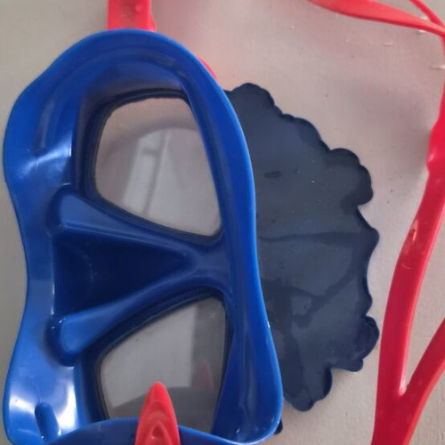 Spiderman sea mask almost unused, for ages 3-5
