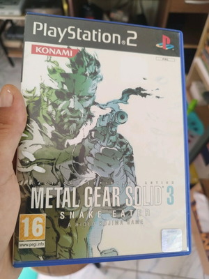 Metal Gear Solid Snake Eater used for Sony PlayStation 2