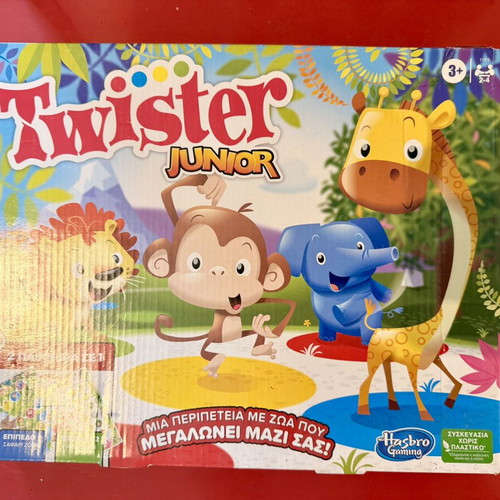 Twister Junior Hasbro board game like new for kids 3+