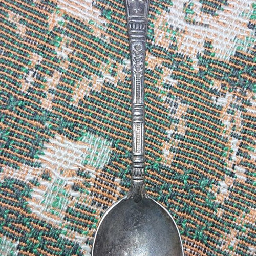 Victorian spoons used with high relief from 19th century