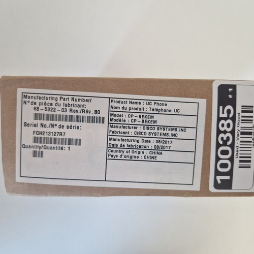 Cisco IP Phone 8800 key expansion module like new