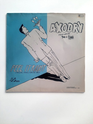 Axodry & Two Of China Feel It Right 12" Maxi-Single vinyl like new