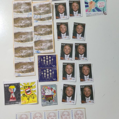 Stamps used, rare for collectors, all together