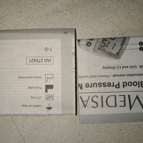 Medisana wrist blood pressure monitor like new