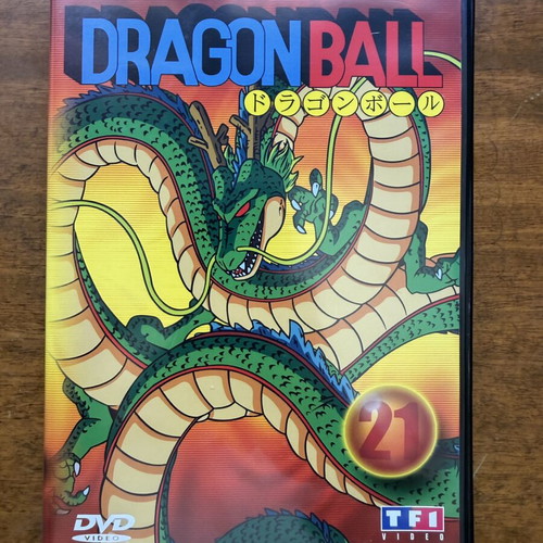 Dragon Ball DVD Disc 21 Episodes 122-127 like new, French audio