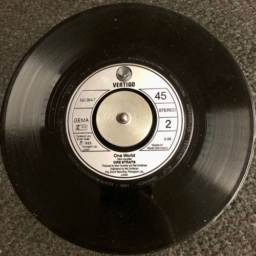 Dire Straits Walk Of Life Vinyl 7" Single like new, rock