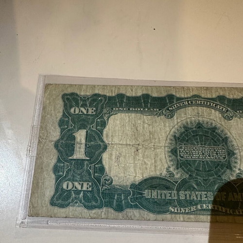 Large silver dollar 1899 used with rare series