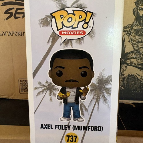 Funko POP Axel Foley vinyl figure like new