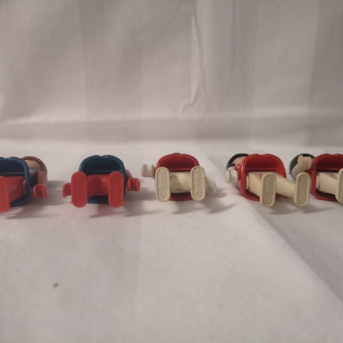 Playmobil 5 female figures used, Lyra pack (Geobra)