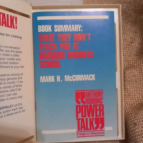 ANTHONY ROBBINS POWER TALK Tapes