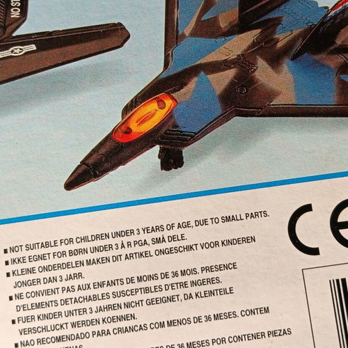 Realtoy Action City Jet Fighter die-cast toy, new