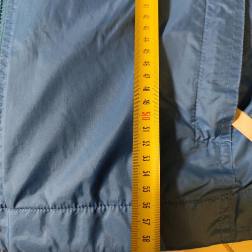 Argus windbreaker jacket used, size S, turquoise