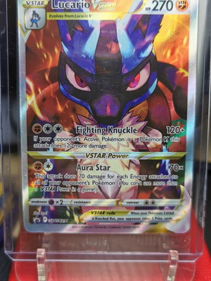Pokemon κάρτα Lucario Vstar Promo SWSH291 σφραγισμένη καινούργια