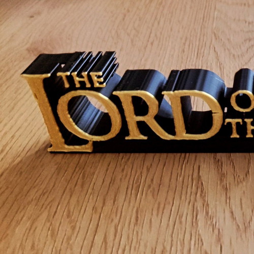 Lord of the Rings decorative item new, 3d printed, desk decor