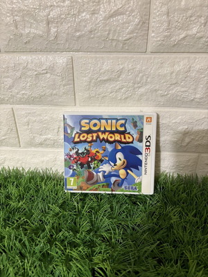 Sonic Lost World παιχνίδι για Nintendo 3DS μεταχειρισμένο, πλήρες με manual