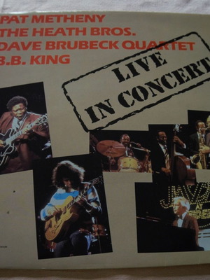 Live In Concert LP καινούργιο, jazz